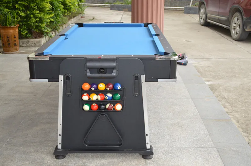 ( 4 in 1 Sprin Around Pool Table with Air Hockey Table, Tennis Table, Dining Table