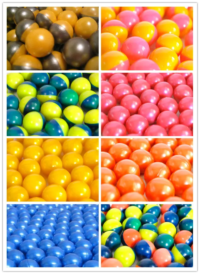 0.50" 0.43" Paintball 0.50 0.43 Inch Caliber Paintball Balls
