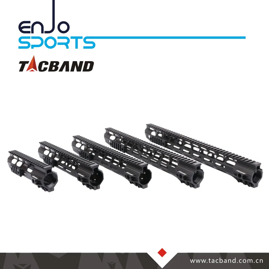 2018 New 7 Inch Super Slim Hard Anodization Aluminum Free Float M-Lok Handguard Rail Section Included for Hunting