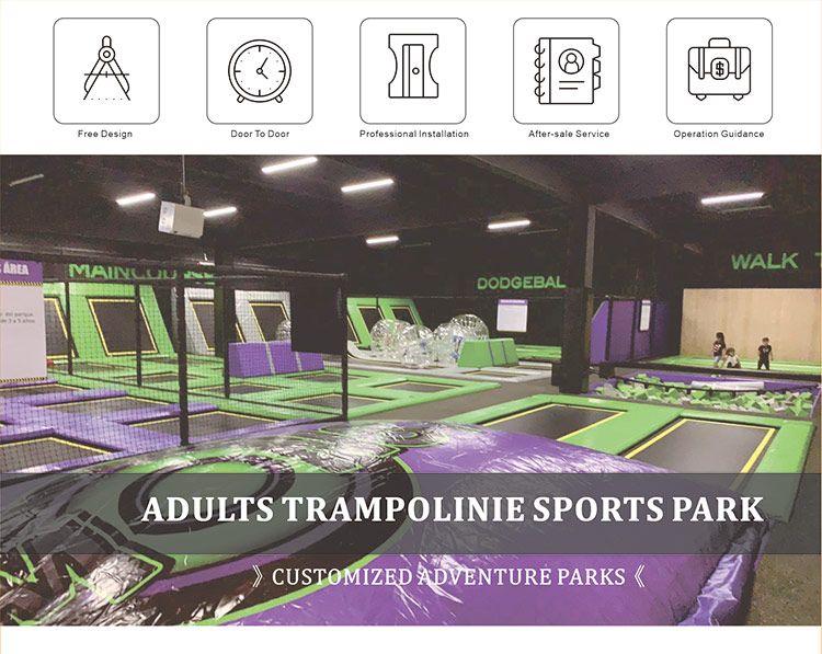 2021 Chilren Indoor TUV High Quality Trampoline Park Indoor Playground for Hot Sale in Shopping Mall