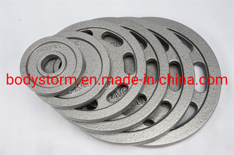 2021 Free Weight Home Fitness Cast Iron Plate with Paint in Pound