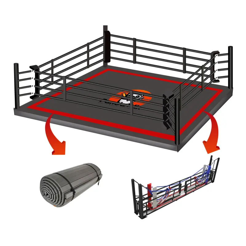 How Durable Is a Folding Boxing Ring Compared to a Traditional Ring