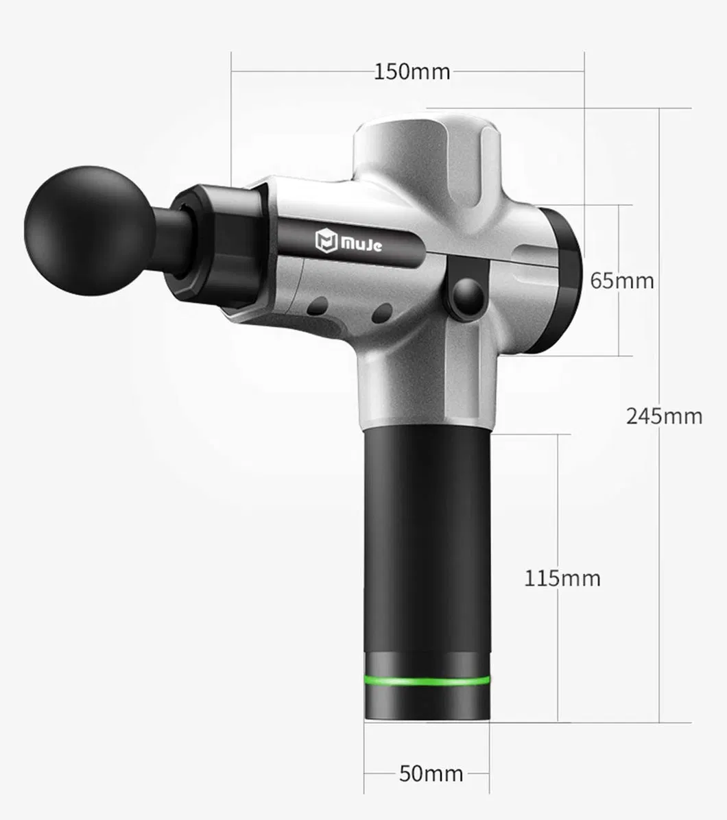 24V Cordless Muscle Massage Gun/Deep Sports Massage Gun/ Deep Tissue Gun Massager