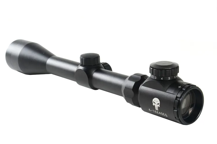 4-16X40e Optics Red Green DOT Airsoft Sniper Hunting Riflescope Sight
