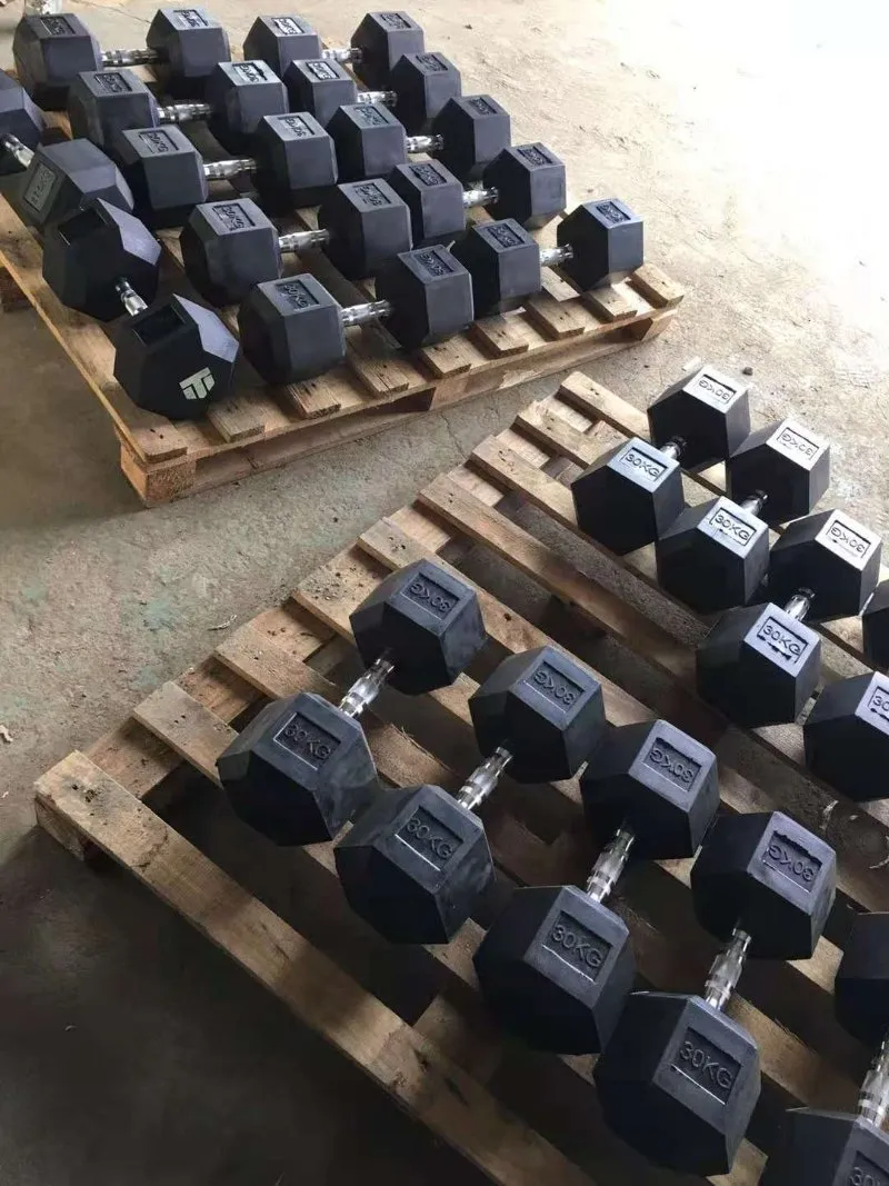 5lb 10lb 15lb 20lb 25lb 30lb 40lb 50lb Body Workouts Build Strength Weights Dumbbell Coated Heads Rubber Hex Dumbbell