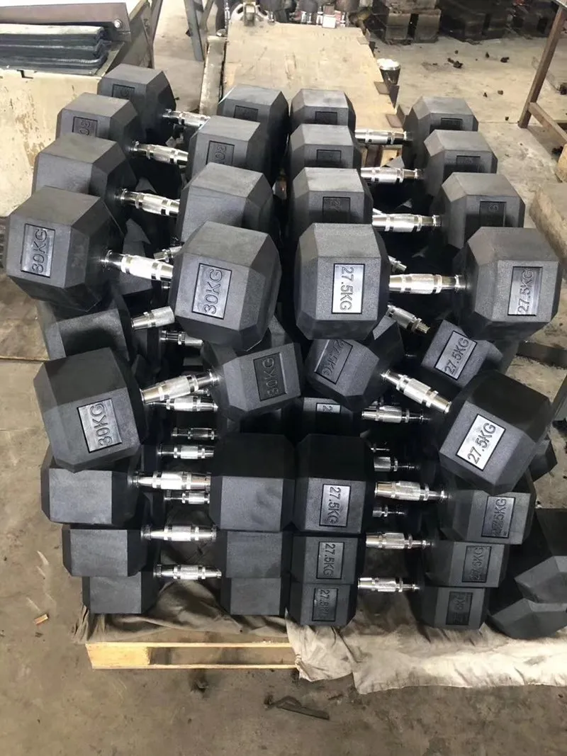 5lb 10lb 15lb 20lb 25lb 30lb 40lb 50lb Body Workouts Build Strength Weights Dumbbell Coated Heads Rubber Hex Dumbbell
