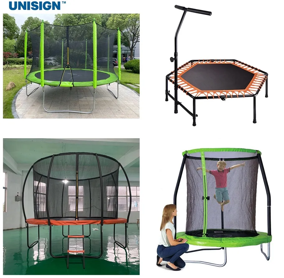 6FT-16FT 13FT 15FT Big Trampoline OEM High Bounce Outdoor Inside Net Spring Enclosure