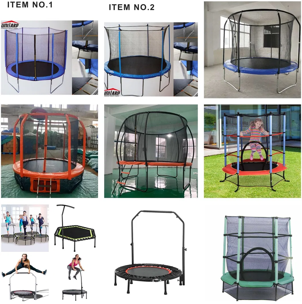 6FT-16FT 13FT 15FT Big Trampoline OEM High Bounce Outdoor Inside Net Spring Enclosure