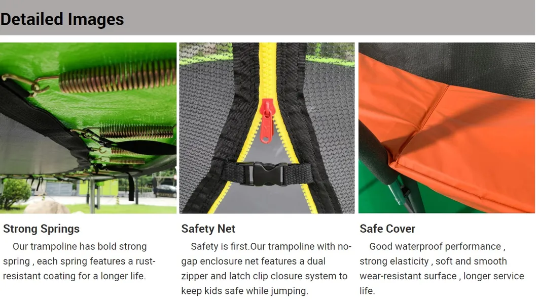 8FT/10FT/12FT/14FT New Design Outdoor Pumpkin Trampoline Wholesale with CE, GS Certificate