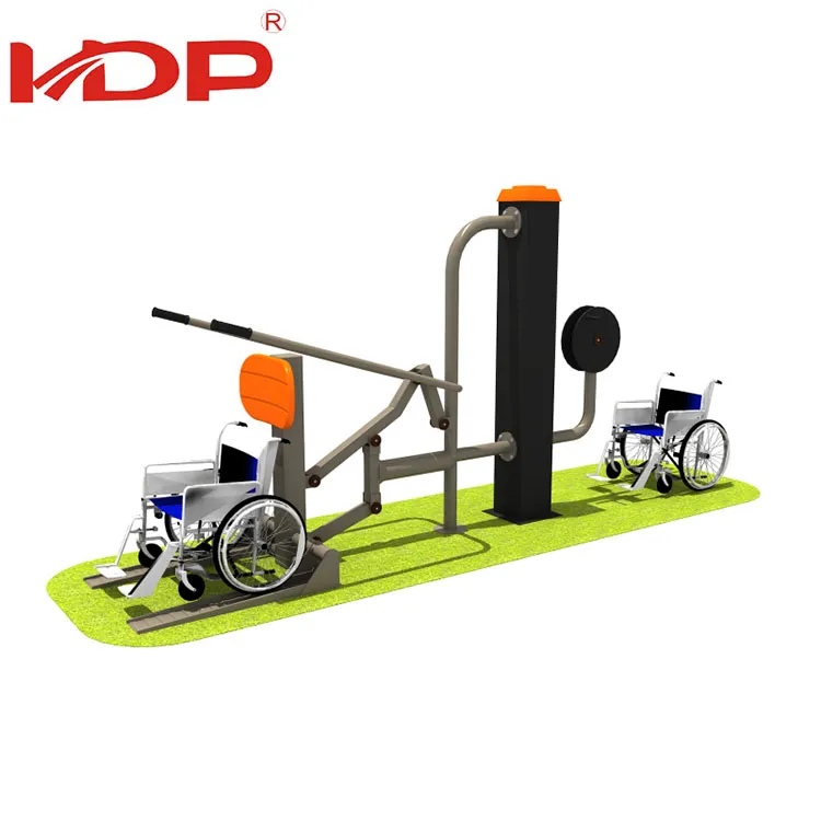 Adult Fitness Equipment for Disabled Persons Used in Park
