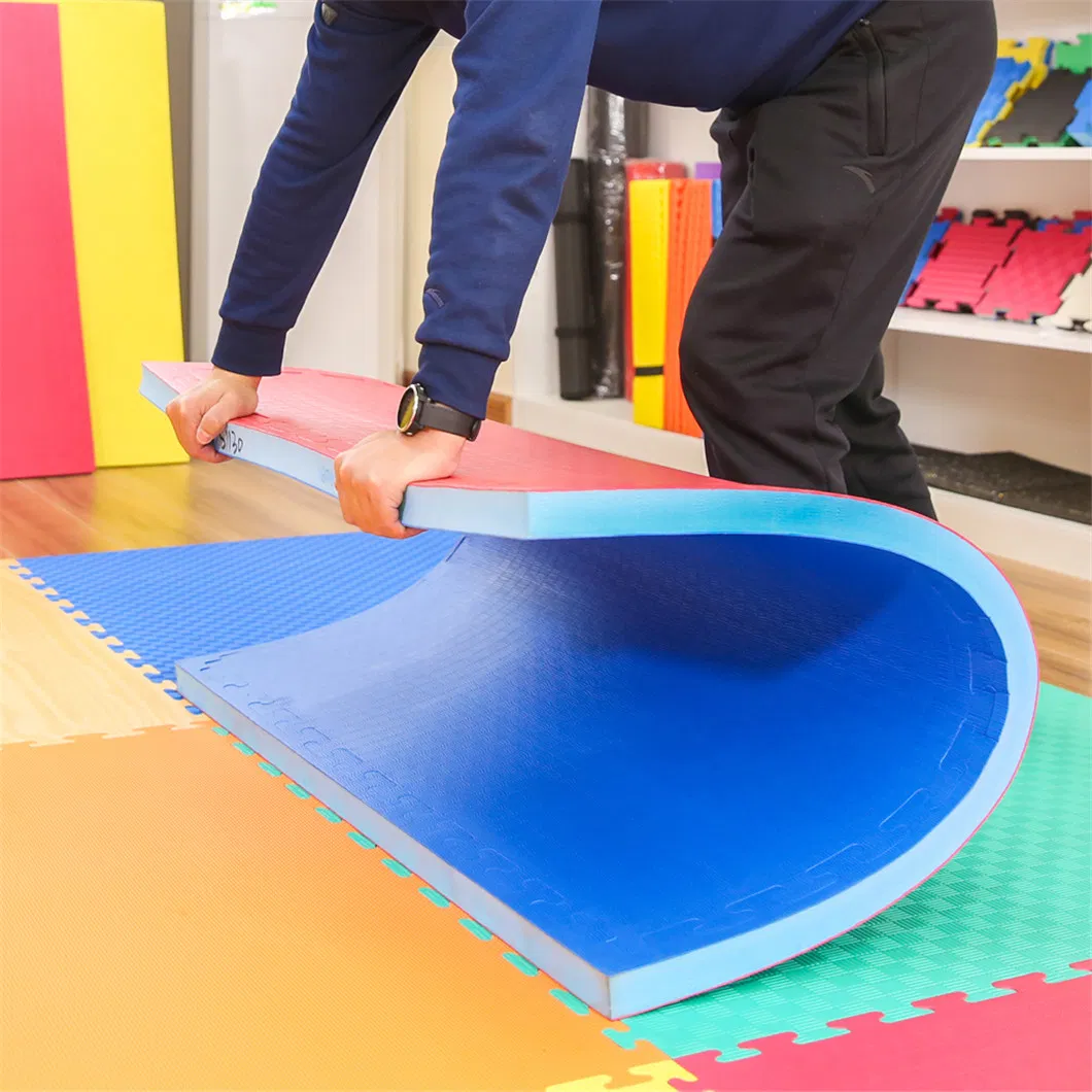 Aji EVA Jiu Jitsu Mat Bjj Tatames Foam Karate Puzzle Wrestling 4cm Judo MMA Taekwondo Itf Gym Floor Martial Arts Tatami Mat