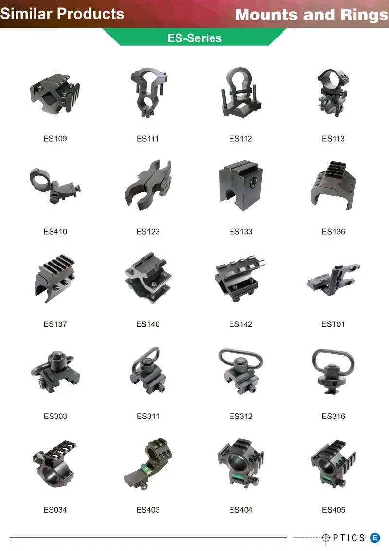 Aluminum Picatinny Scope Adapter Rail