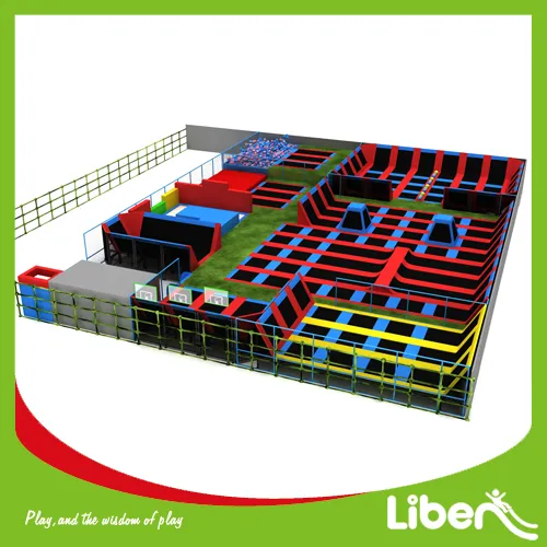 Amusement Indoor Trampoline Park for Children and Adults Le. B2.507.032