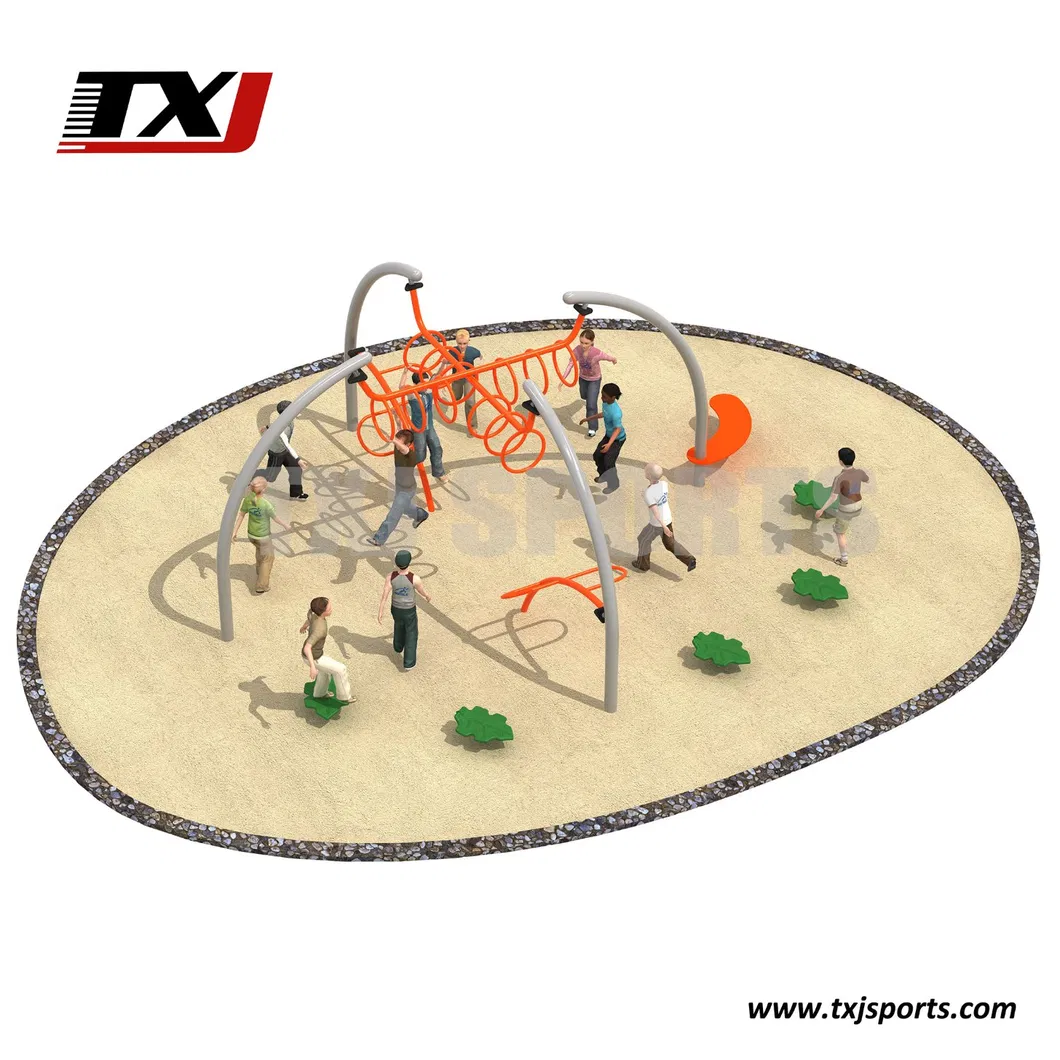 Amusement Park Kids Outdoor Playground for Fitness Training Txj-Nc1502