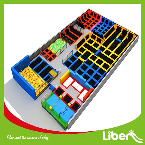 ASTM China Wenzhou Large Commercial Plan Trampoline Park for Sports Games