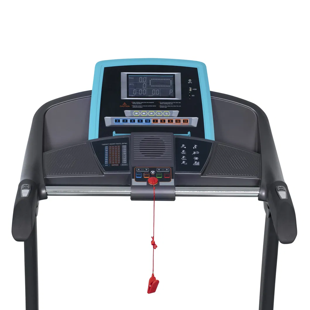 Body Strong Electric Home Gym Semi-Commercial Fitness Treadmill Motorized Electric Machine with Wholesale Factory Price and CE
