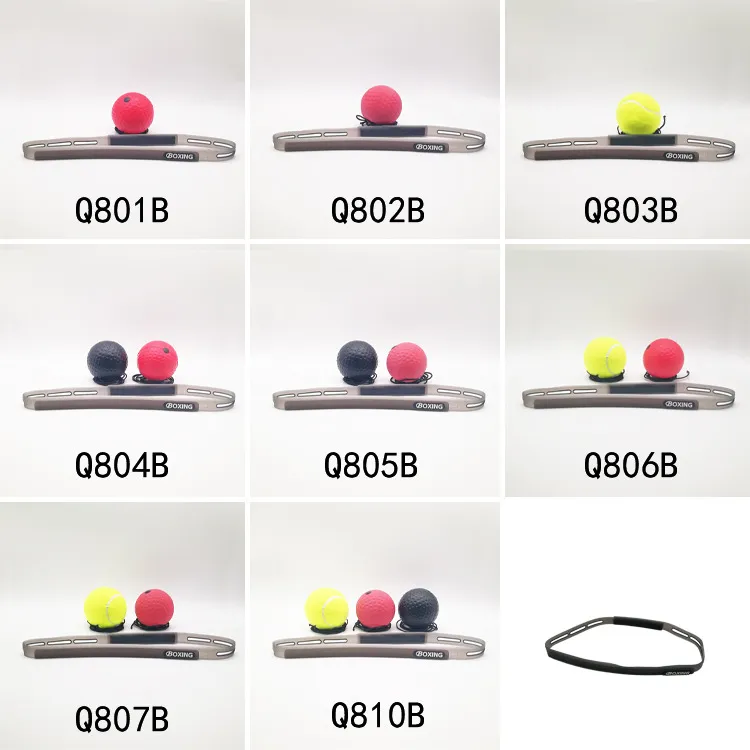 Boxing Reflex Ball, Boxing Equipment Fight Speed with Headband, Improve Hand Eye Coordination