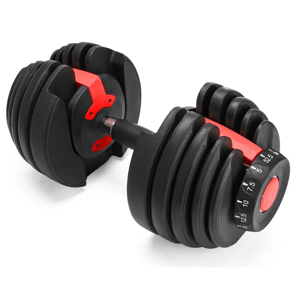 Cast Iron 52.5 Lb Adjustable Hammer Strength Dumbells/Dumbbell Bow 24kg Dumbbell Set 1 24or40kg