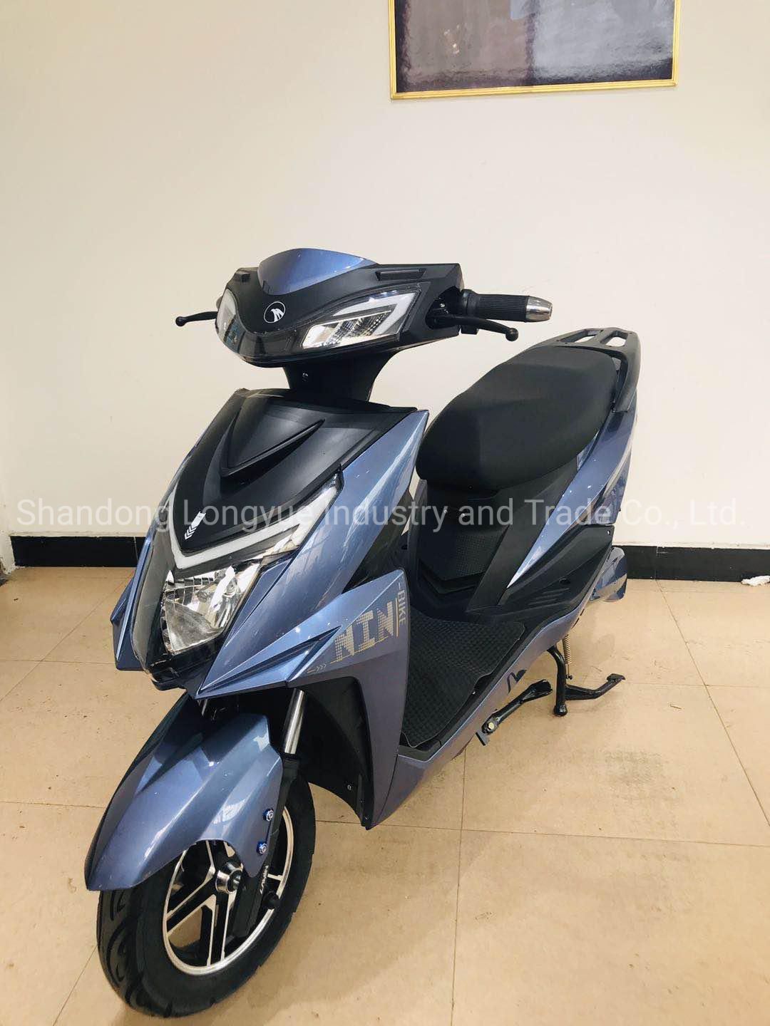 China Manufacturers High Quality High Speed Electric Scooter 60V 20ah 1000W 1500W 2000W SKD Electric Motorcycle with Pedals Disc Brake