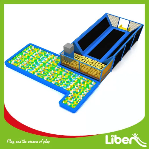 Chinese Professional Builders Indoor Trampoline World for Teenager
