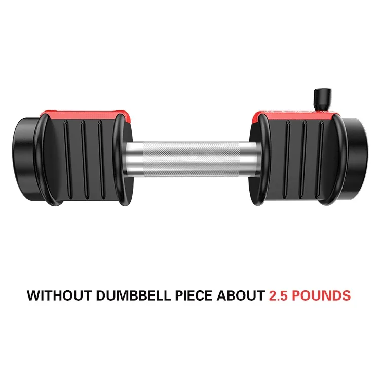 Chrome Fitness 15kg Barbell Strength Training Dumbell Sets Fitness Dumbbell Set