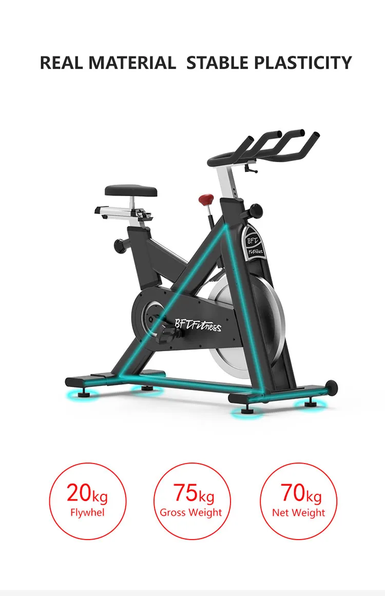 Commercial Fitness Equipment Spinning Exercise Bike for Gymnasium