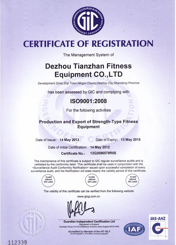 Crossover Cable Fitness Gym Equipment for Commerial Gym Use/ Tz-6018