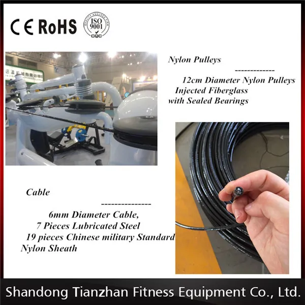 Crossover Cable Fitness Gym Equipment for Commerial Gym Use/ Tz-6018