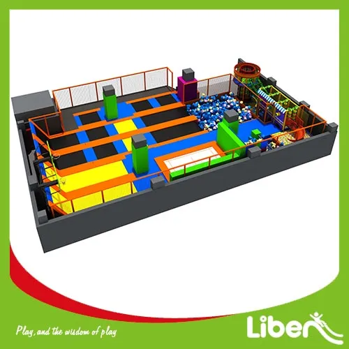 Custom Trampoline Park for Kids Zone or Play Center