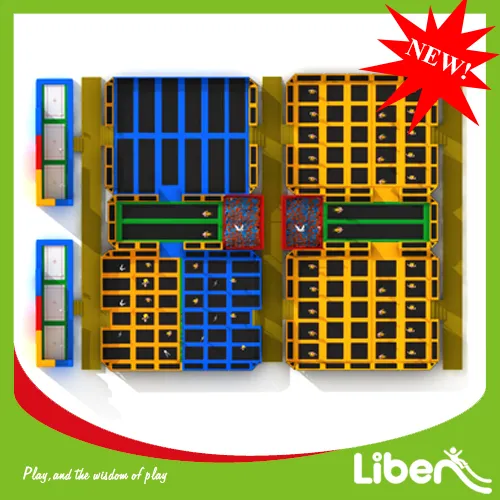 Customized Design Used Adults Large Indoor Trampoline Court for Sale