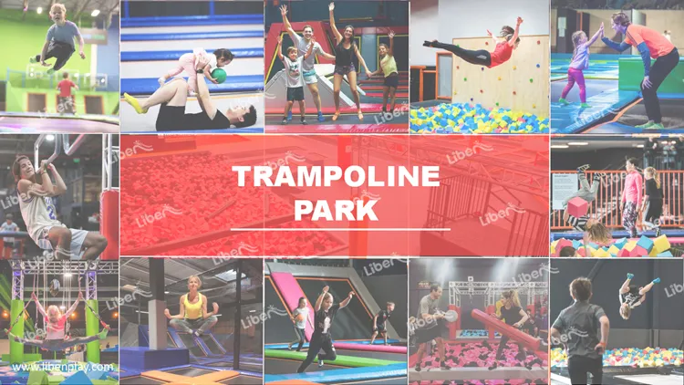 Customized Professional Trampoline Courts for Selling