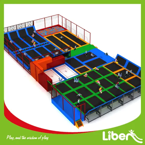 Customized Professional Trampoline Courts for Selling