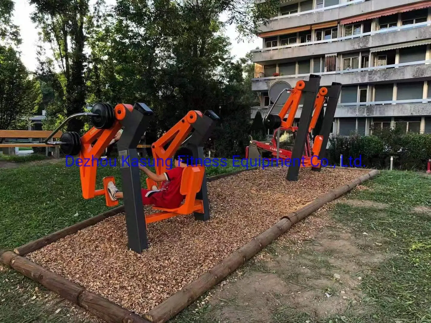 Dezhou Kasung Outdoor Gym Equipment Pec Fly with Optional Color