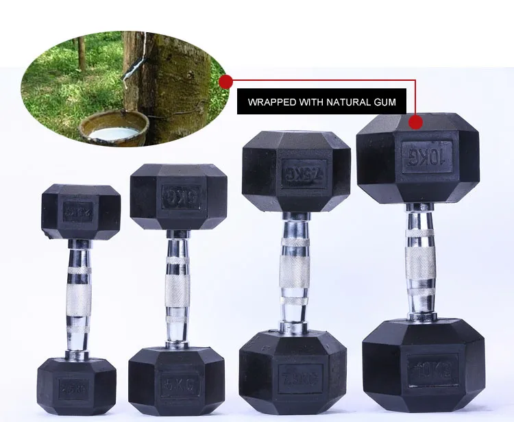 Dipping Hexagon Gym Equipment Manufacturer Mancuernas Hexagonales 40kg Lb Dumbbell