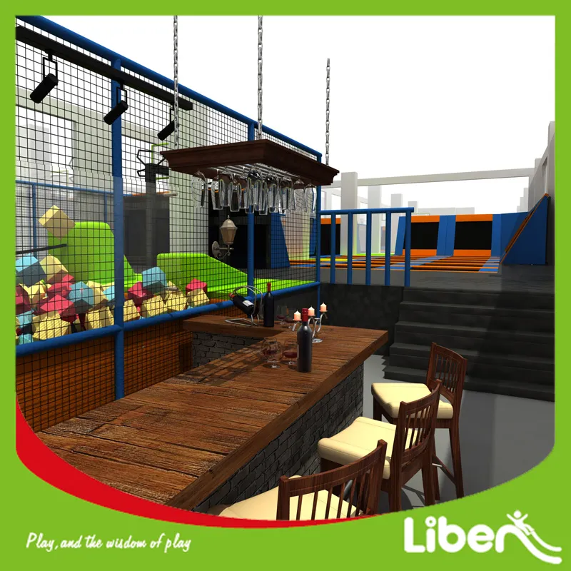 Dodgeball Court of Australian Project Commericial Indoor Trampoline