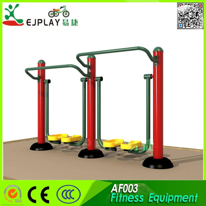 Double Person Park Outdoor Fitness Equipment Stride Air Walker
