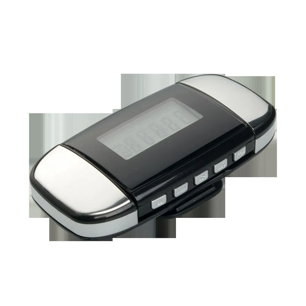 Easy See Pedometer with Clock