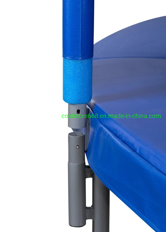 Eco Trampoline -6/8/10/12/14/ 15FT Trampoline with Short-Pole Net Enclosure