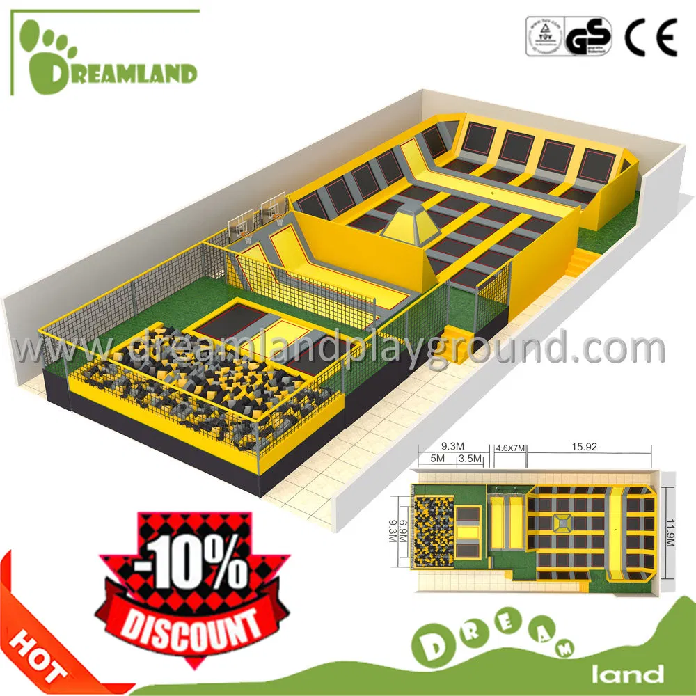 EU Standard Exercise Body Gymnastic 15FT Outdoor Trampoline