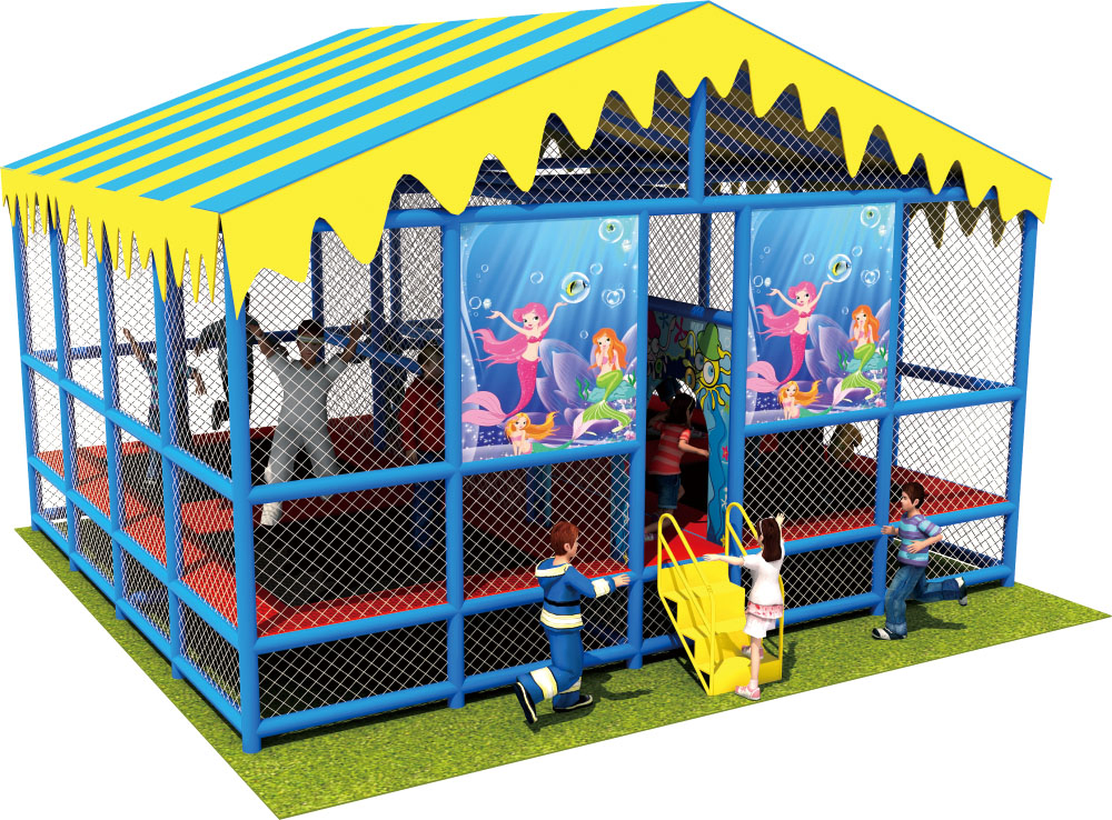 Factory Customized of Kids Outdoor/Indoor Playground Slide Hot Sell Preschool Equipment Amusement Park -Trampoline