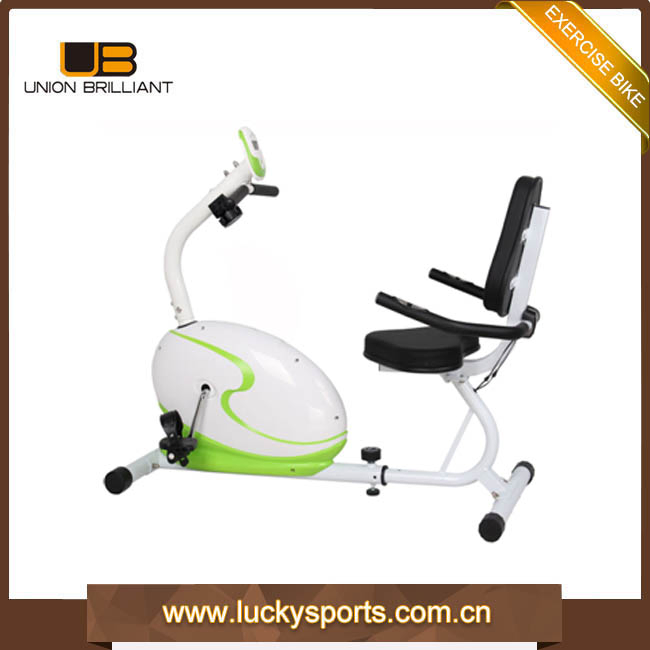 Fitness Machine 8 Resistance Magnetism Home Recumbent Bike