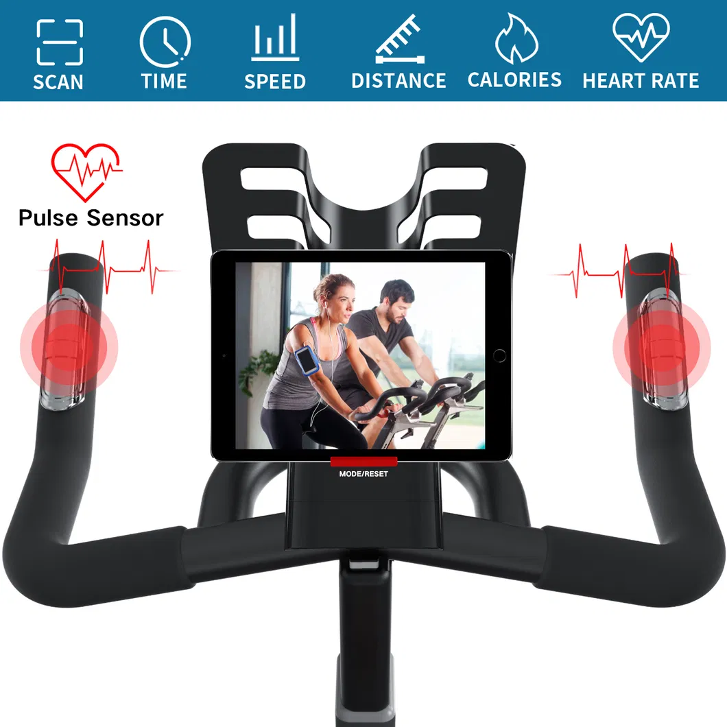 Fitness Spin Bike Magnetic Resistance Exercise Spinning Bike with Bluetooth