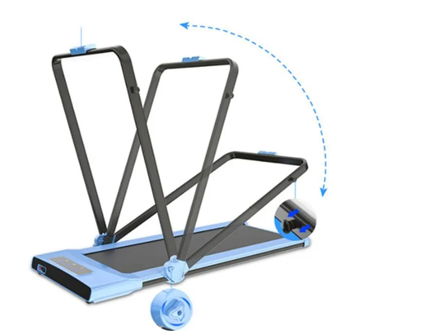 Foldable Walking Pad Electric Caminadora Electrica Trotadora Baratas Folding Treadmill Running Machine Gym Machine Home Fitness Sporting Goods Equipment Indoor