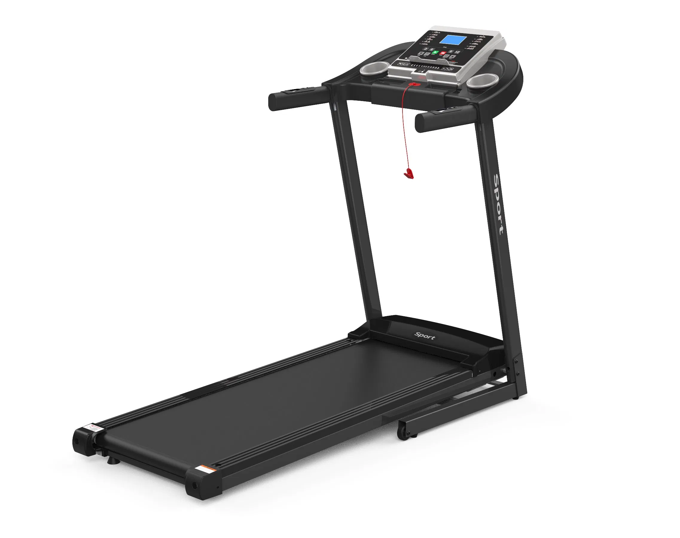 Folding Electric Treadmill for Home Workout Manual Incline 3.5