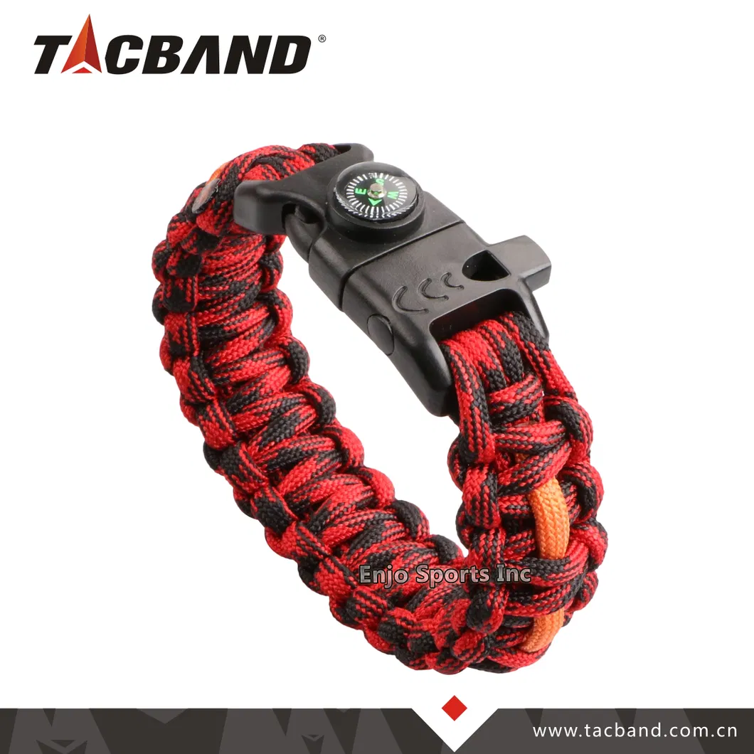 Furious Fire Multifunctional Paracord Bracelet