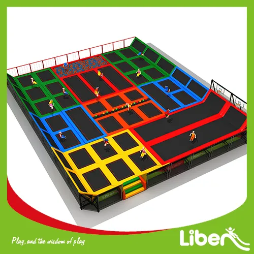 GS Approved Good Price Factorys Indoor Trampoline Court