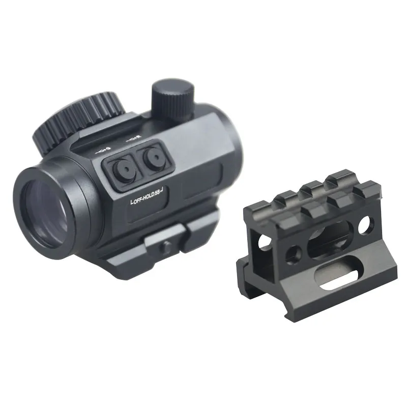 High Low Two Mounts Red DOT Scope on Air Rifle