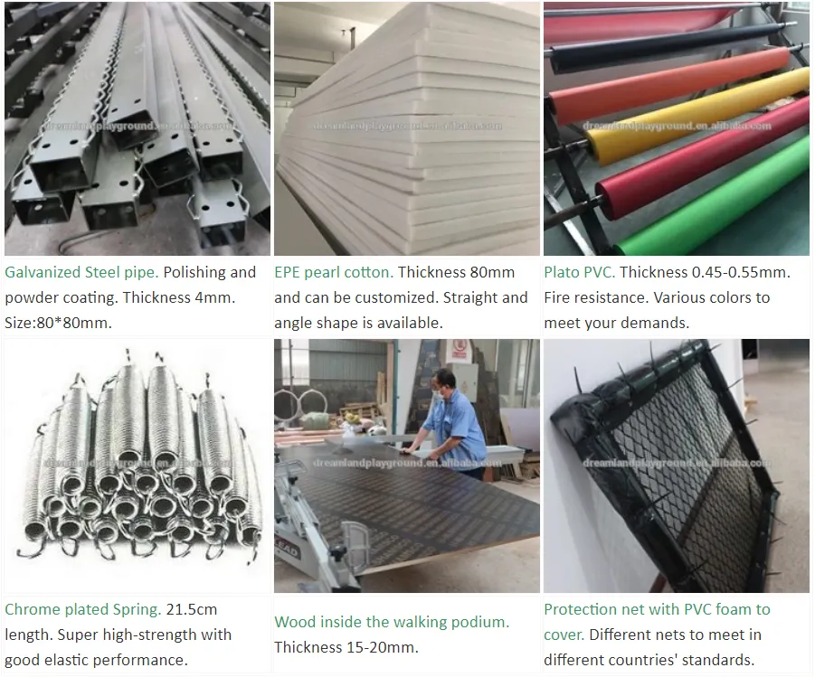 High Quality Wholesale Customized Sky Zone Fitness Equipment Trampoline Park Kids Men Indoor Jump Free Trampoline