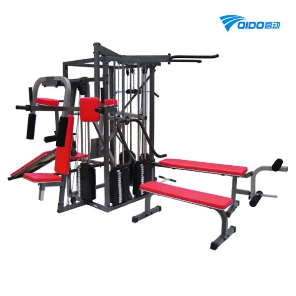 Home 3 Stations Multi Functional Fitness Equipment Body Trainer Gym