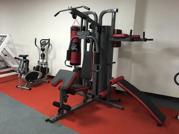 Home 3 Stations Multi Functional Fitness Equipment Body Trainer Gym